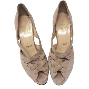 Christian Louboutin Lady Corset Peep Toe